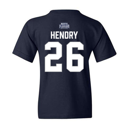 UNF - NCAA Baseball : Clayton Hendry - Classic Shersey Youth T-Shirt-1