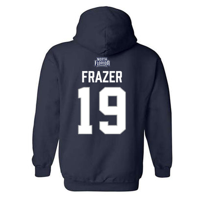 UNF - NCAA Women's Soccer : Sarah Frazer - Classic Shersey Hooded Sweatshirt-1