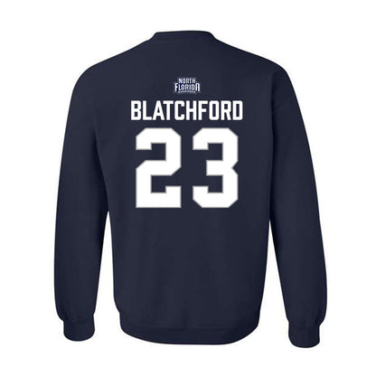UNF - NCAA Women's Basketball : Elle Blatchford - Classic Shersey Crewneck Sweatshirt-1