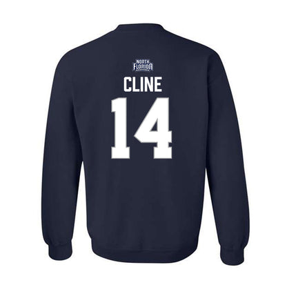 UNF - NCAA Baseball : Fletcher Cline - Classic Shersey Crewneck Sweatshirt-1