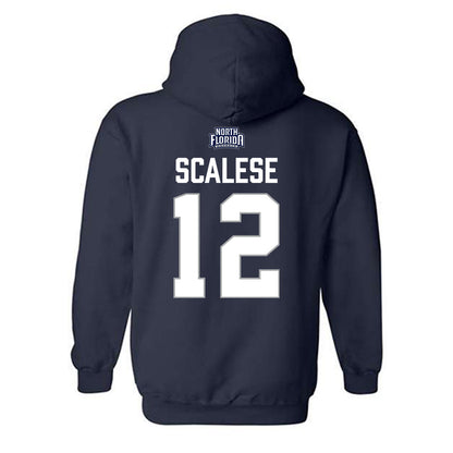 UNF - NCAA Women's Soccer : Ayva Scalese - Classic Shersey Hooded Sweatshirt-1