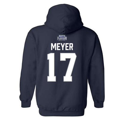 UNF - NCAA Softball : Jordyn Meyer - Classic Shersey Hooded Sweatshirt-1