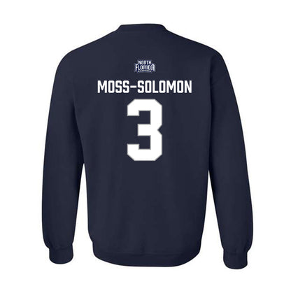 UNF - NCAA Men's Soccer : Jonathan Moss-Solomon - Classic Shersey Crewneck Sweatshirt-1