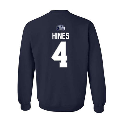 UNF - NCAA Men's Basketball : Devin Hines - Classic Shersey Crewneck Sweatshirt-1