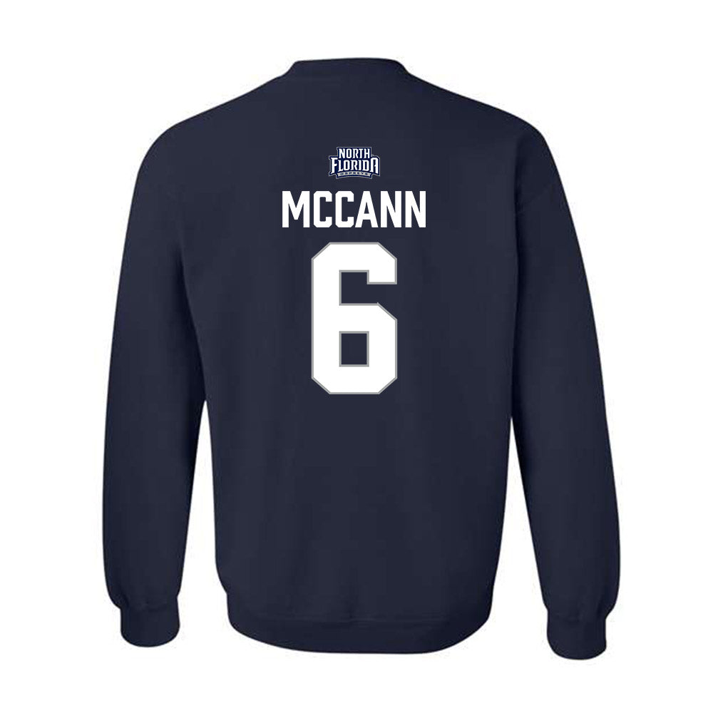 UNF - NCAA Women's Soccer : Natalie McCann - Classic Shersey Crewneck Sweatshirt-1