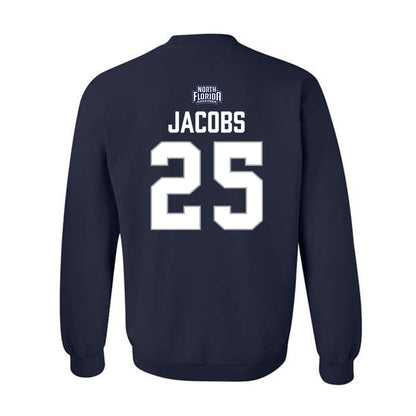 UNF - NCAA Men's Basketball : Gabriel Jacobs - Classic Shersey Crewneck Sweatshirt-1