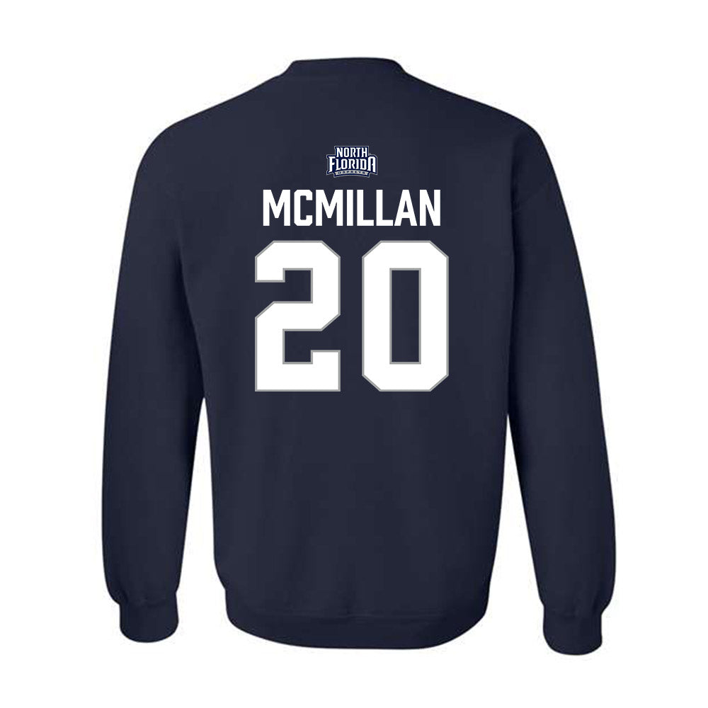UNF - NCAA Women's Soccer : Braelyn McMillan - Classic Shersey Crewneck Sweatshirt-1
