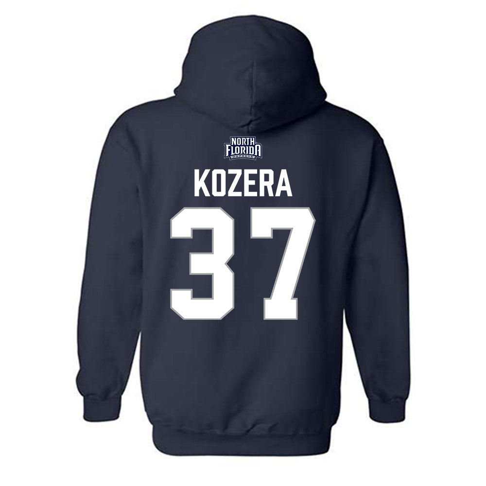UNF - NCAA Baseball : Tyler Kozera - Classic Shersey Hooded Sweatshirt-1