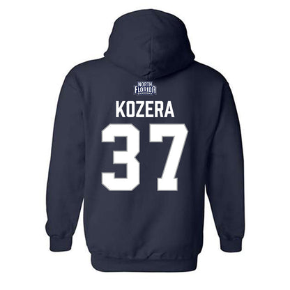 UNF - NCAA Baseball : Tyler Kozera - Classic Shersey Hooded Sweatshirt-1