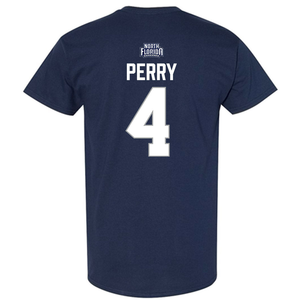 UNF - NCAA Men's Basketball : Christopher Perry - Classic Shersey T-Shirt-1