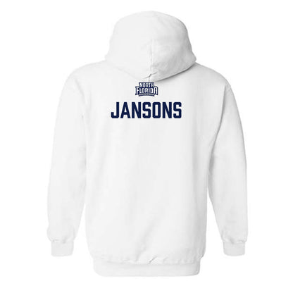 UNF - NCAA Women's Swimming & Diving : Annalia Jansons - Classic Shersey Hooded Sweatshirt-1