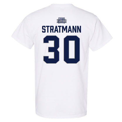 UNF - NCAA Baseball : Austin Stratmann - Classic Shersey T-Shirt-1