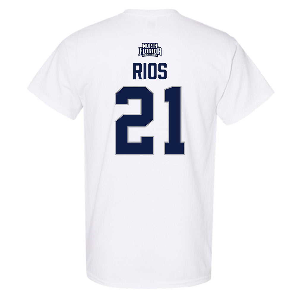 UNF - NCAA Men's Soccer : Rafa Rios - Classic Shersey T-Shirt-1