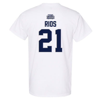 UNF - NCAA Men's Soccer : Rafa Rios - Classic Shersey T-Shirt-1