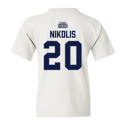 UNF - NCAA Baseball : Trevor Nikolis - Classic Shersey Youth T-Shirt-1