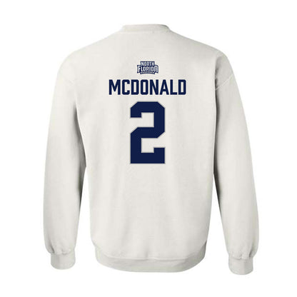 UNF - NCAA Women's Volleyball : Leah McDonald - Classic Shersey Crewneck Sweatshirt-1