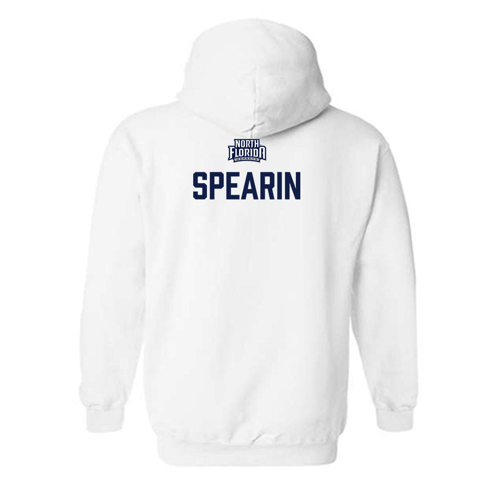 UNF - NCAA Men's Track & Field : Mason Spearin - Classic Shersey Hooded Sweatshirt-1