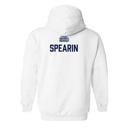 UNF - NCAA Men's Track & Field : Mason Spearin - Classic Shersey Hooded Sweatshirt-1