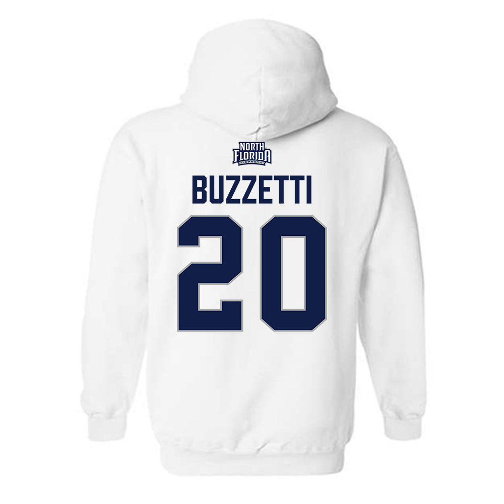 UNF - NCAA Women's Basketball : Georgi Buzzetti - Classic Shersey Hooded Sweatshirt-1