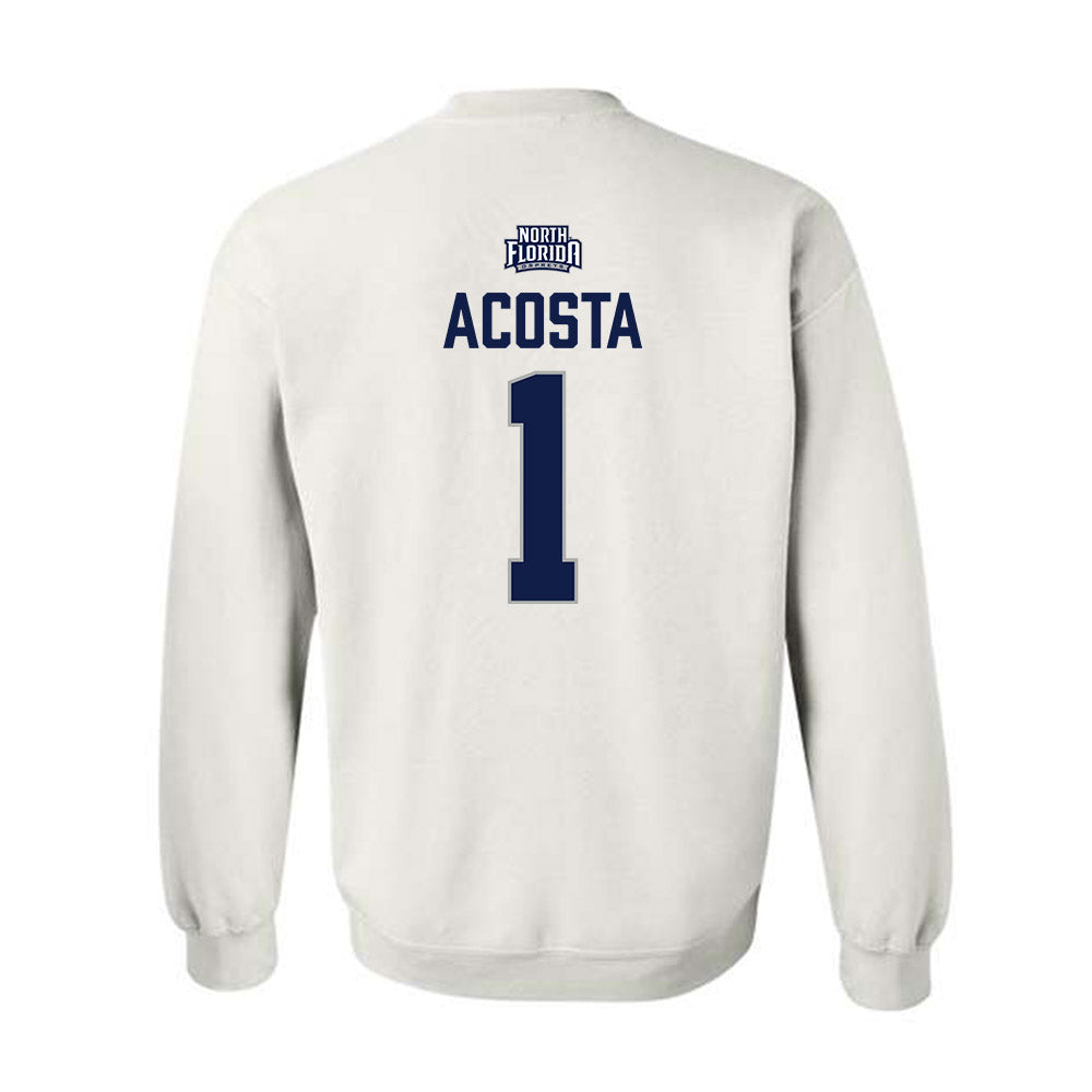 UNF - NCAA Baseball : Jonathan Acosta - Classic Shersey Crewneck Sweatshirt-1