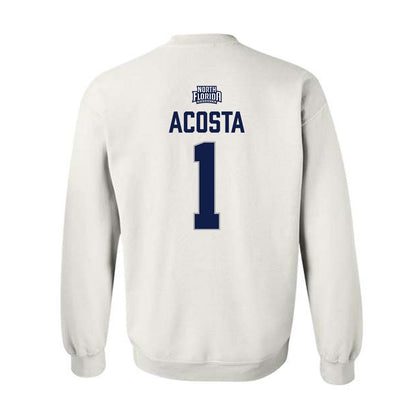 UNF - NCAA Baseball : Jonathan Acosta - Classic Shersey Crewneck Sweatshirt-1