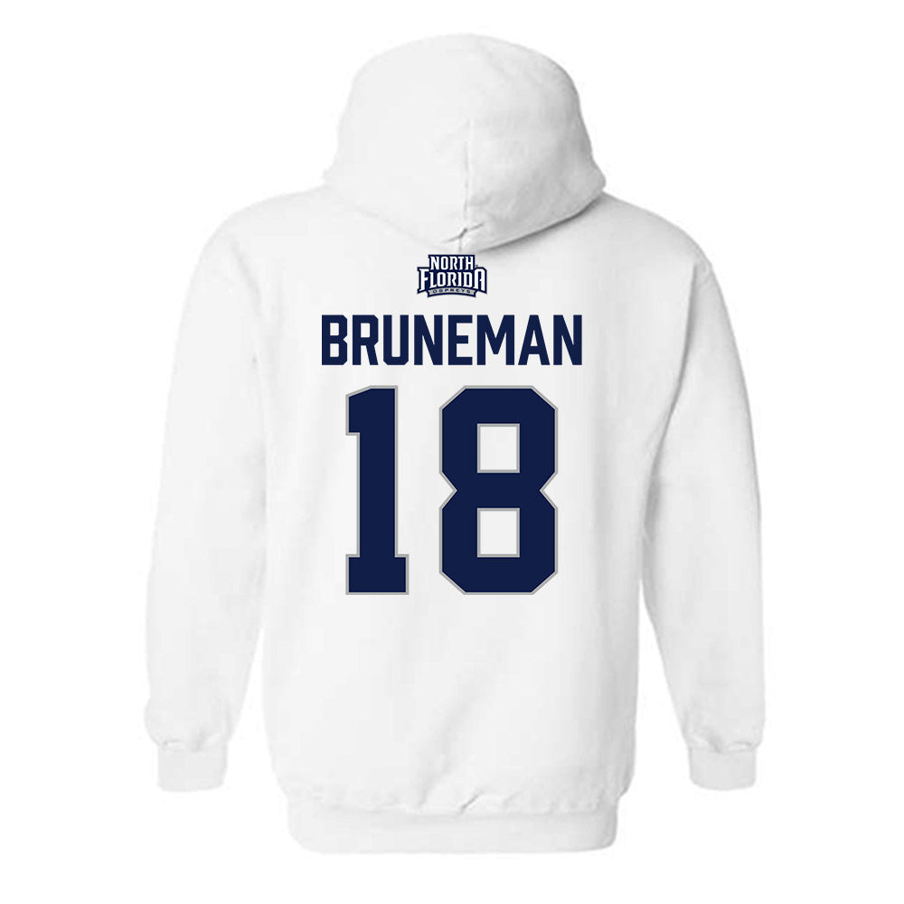 UNF - NCAA Softball : Addyson Bruneman - Classic Shersey Hooded Sweatshirt-1