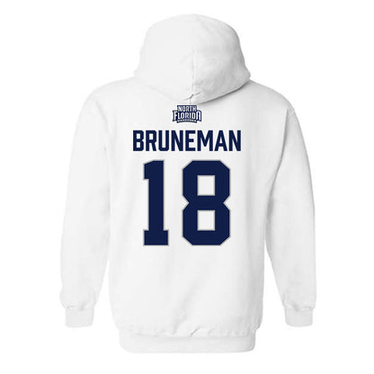 UNF - NCAA Softball : Addyson Bruneman - Classic Shersey Hooded Sweatshirt-1