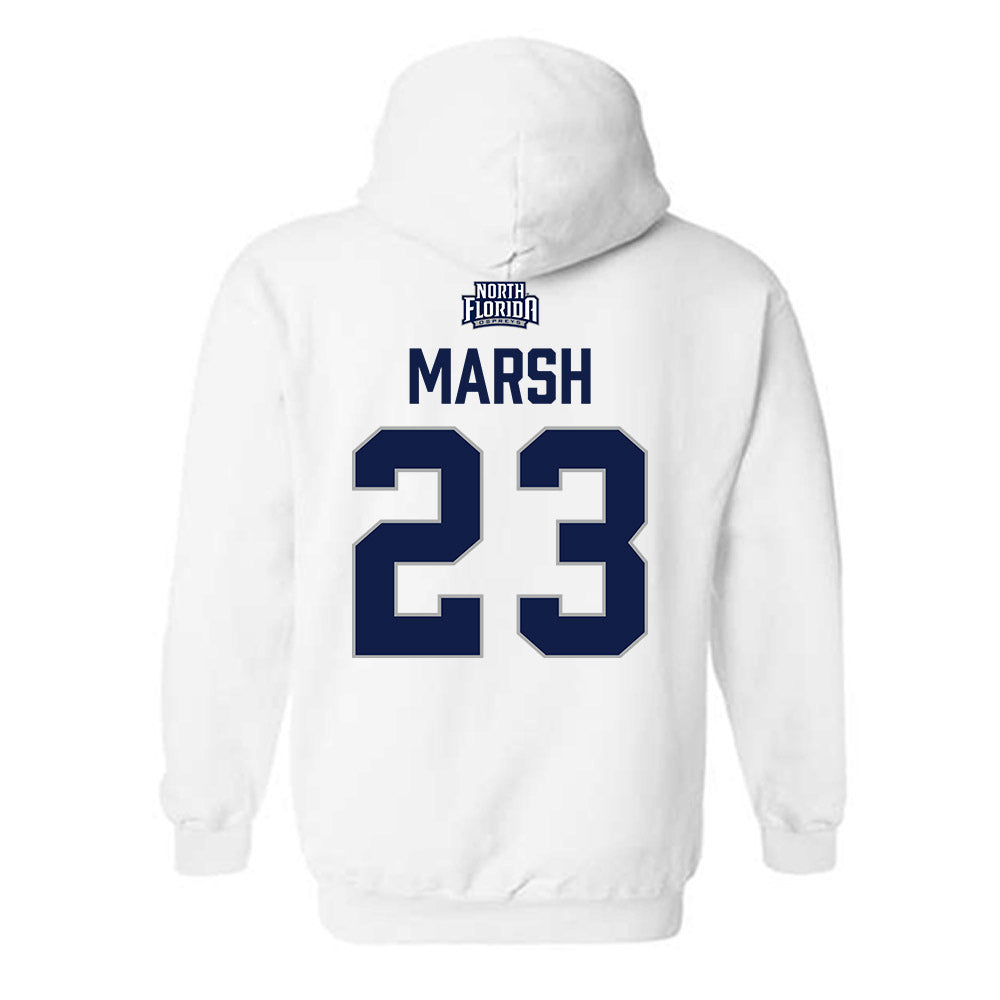 UNF - NCAA Beach Volleyball : Molly Marsh - Classic Shersey Hooded Sweatshirt-1