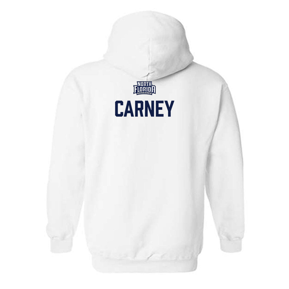 UNF - NCAA Women's Track & Field : Mackenzie Carney - Classic Shersey Hooded Sweatshirt-1