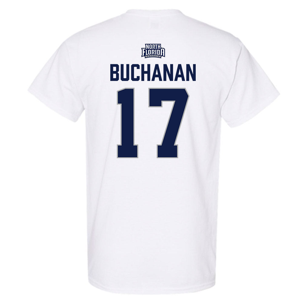 UNF - NCAA Baseball : Drew Buchanan - Classic Shersey T-Shirt-1