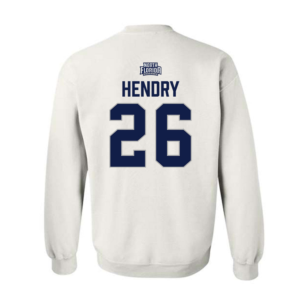 UNF - NCAA Baseball : Clayton Hendry - Classic Shersey Crewneck Sweatshirt-1