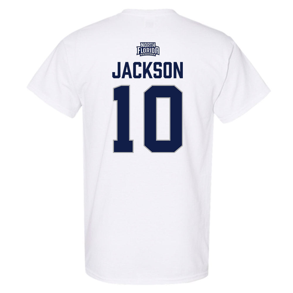 UNF - NCAA Men's Basketball : Kent Jackson - Classic Shersey T-Shirt-1