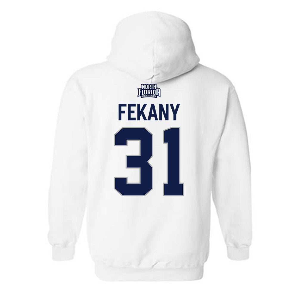 UNF - NCAA Women's Soccer : Allie Fekany - Classic Shersey Hooded Sweatshirt-1