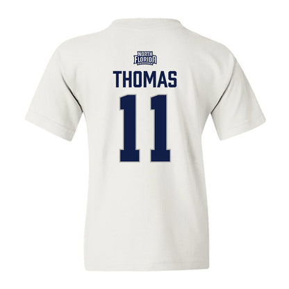 UNF - NCAA Women's Soccer : Peyton Thomas - Classic Shersey Youth T-Shirt-1