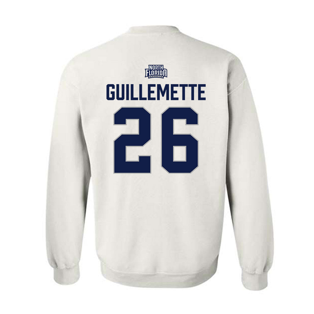 UNF - NCAA Women's Soccer : Morgan Guillemette - Classic Shersey Crewneck Sweatshirt-1