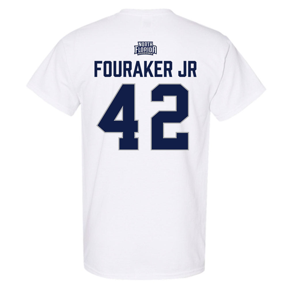 UNF - NCAA Baseball : Eric Fouraker Jr - Classic Shersey T-Shirt-1