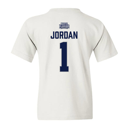 UNF - NCAA Beach Volleyball : Raven Jordan - Classic Shersey Youth T-Shirt-1