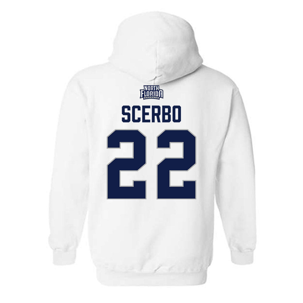 UNF - NCAA Women's Soccer : Emery Scerbo - Classic Shersey Hooded Sweatshirt-1