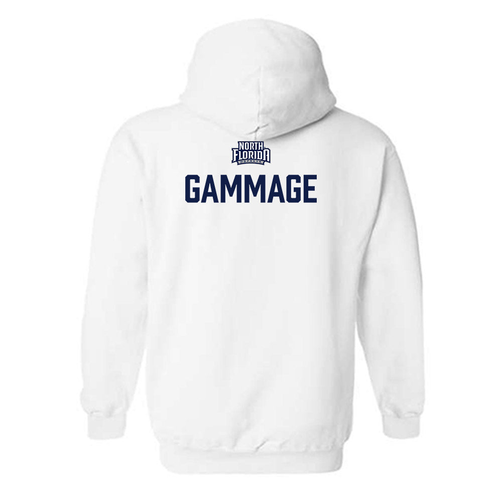 UNF - NCAA Men's Cross Country : Joshua Gammage - Classic Shersey Hooded Sweatshirt-1