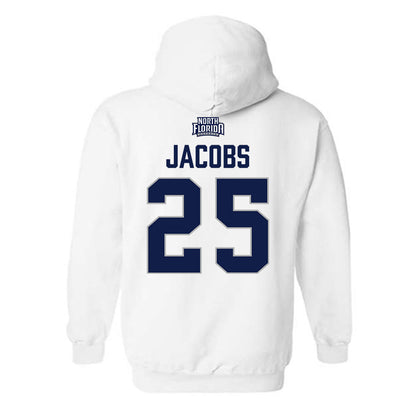 UNF - NCAA Men's Basketball : Gabriel Jacobs - Classic Shersey Hooded Sweatshirt-1