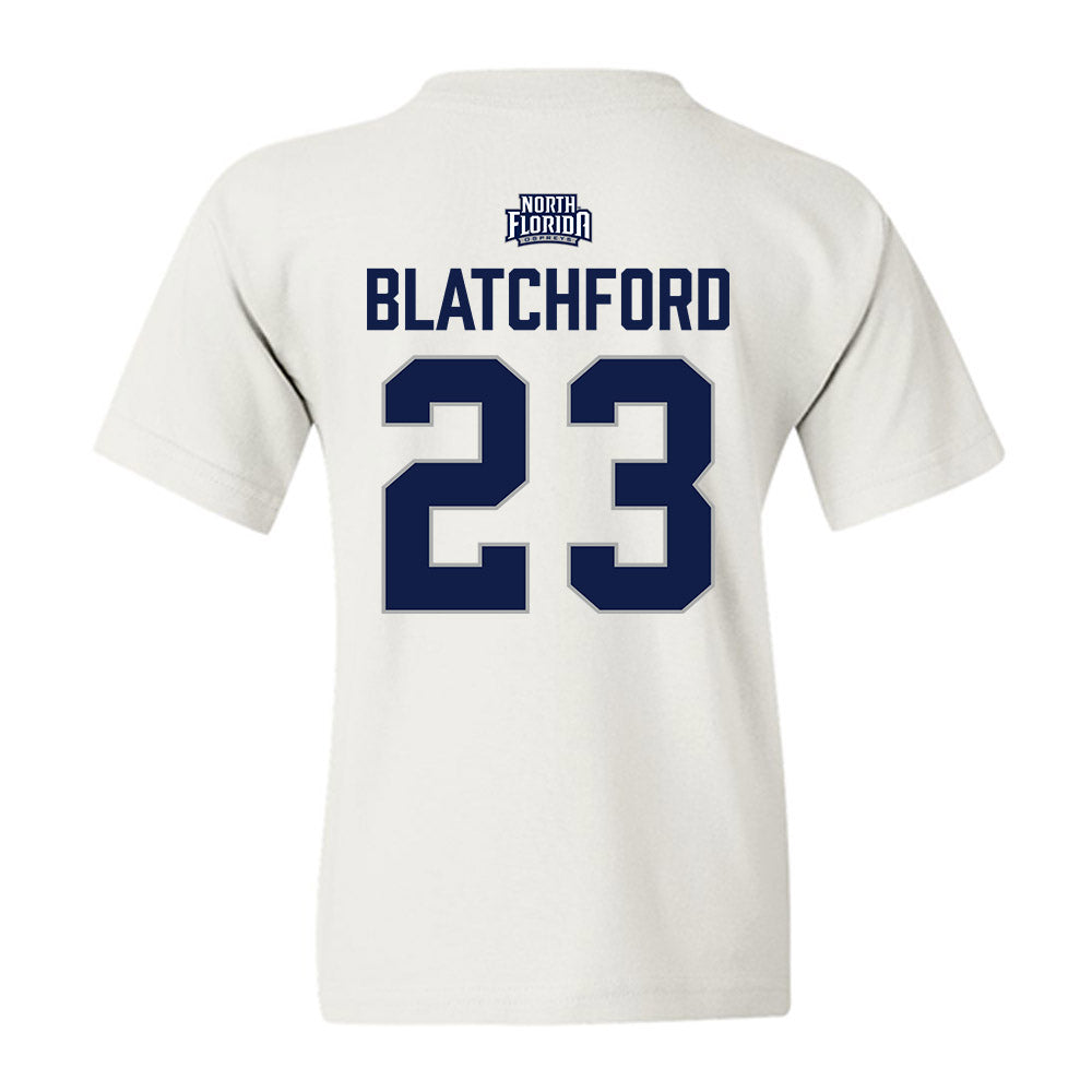 UNF - NCAA Women's Basketball : Elle Blatchford - Classic Shersey Youth T-Shirt-1
