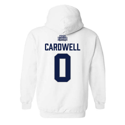 UNF - NCAA Women's Basketball : Jamison Cardwell - Classic Shersey Hooded Sweatshirt-1