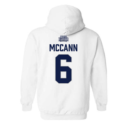 UNF - NCAA Women's Soccer : Natalie McCann - Classic Shersey Hooded Sweatshirt-1