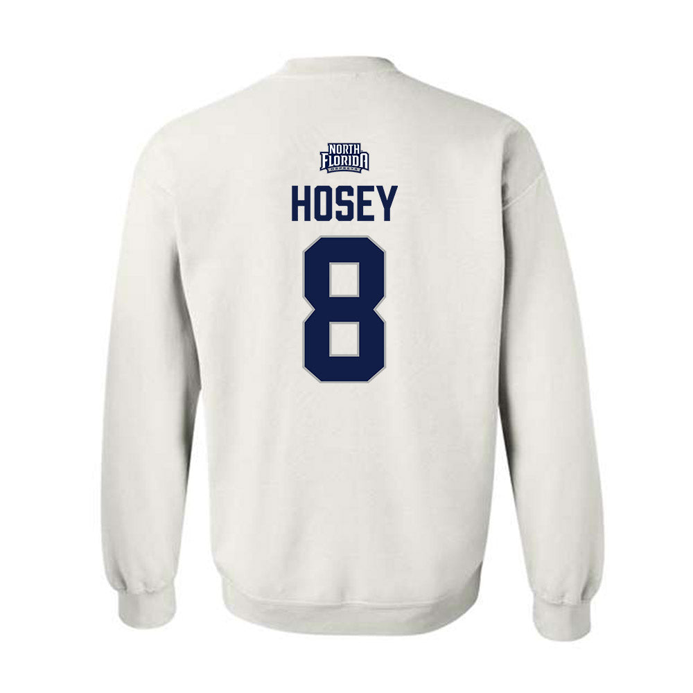 UNF - NCAA Baseball : Boone Hosey - Classic Shersey Crewneck Sweatshirt-1