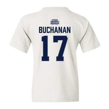 UNF - NCAA Baseball : Drew Buchanan - Classic Shersey Youth T-Shirt-1