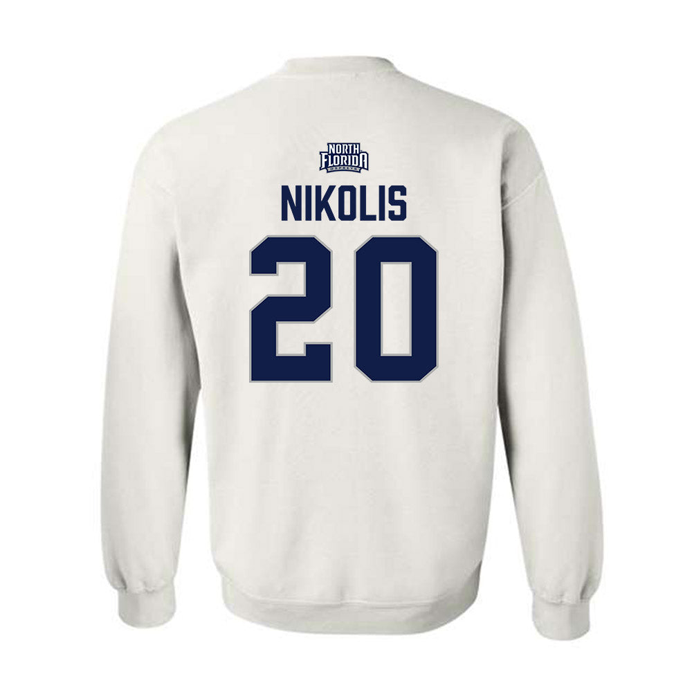 UNF - NCAA Baseball : Trevor Nikolis - Classic Shersey Crewneck Sweatshirt-1