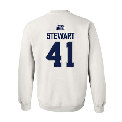UNF - NCAA Baseball : Jeremiah Stewart - Classic Shersey Crewneck Sweatshirt-1