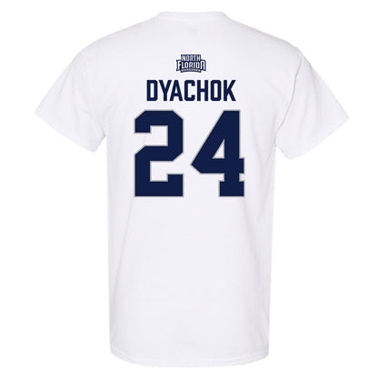 UNF - NCAA Men's Basketball : Nestor Dyachok - Classic Shersey T-Shirt-1