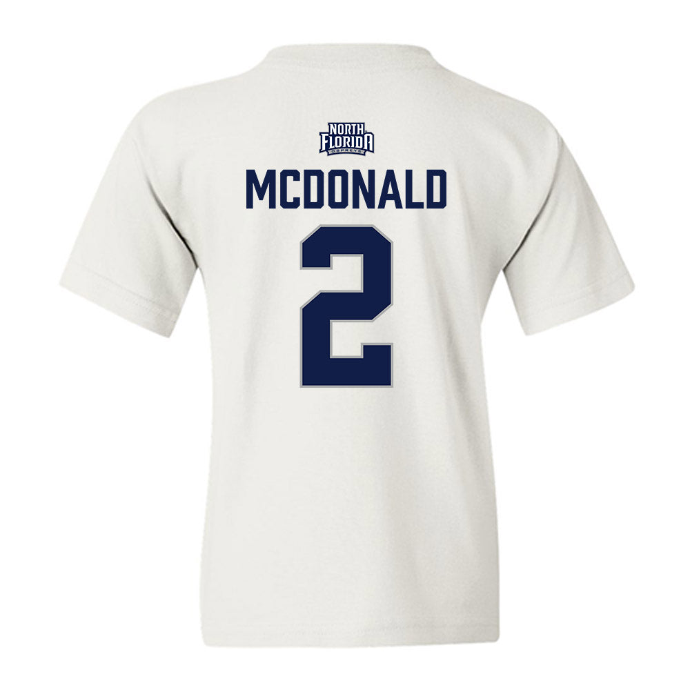UNF - NCAA Women's Volleyball : Leah McDonald - Classic Shersey Youth T-Shirt-1