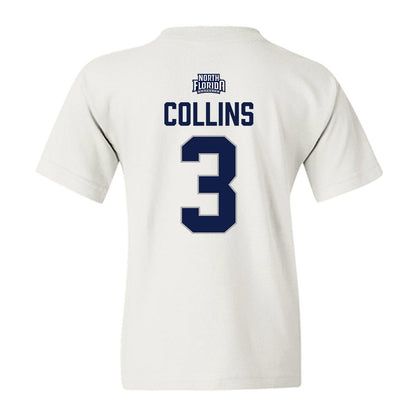 UNF - NCAA Baseball : Mitchell Collins - Classic Shersey Youth T-Shirt-1